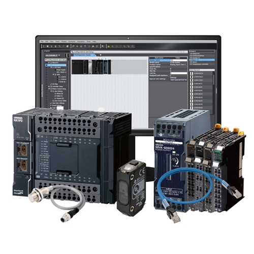 Omron NX1 smart data starter kit comprising