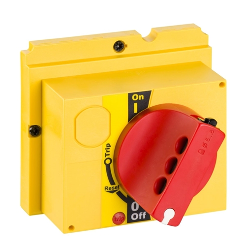 SCHNEIDER DIRECT RED-YELLOW ROTARY HANDLE