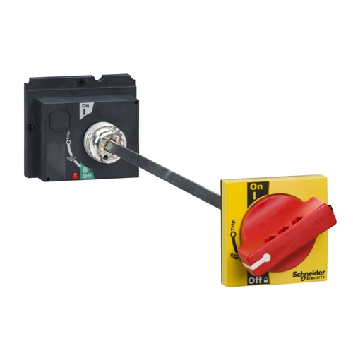 SCHNEIDER EXTENDED RED/YELLOW ROTARY HANDLE