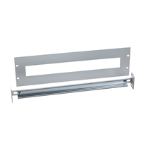 SCHNEIDER 19" PLATE 3U ALUMINIUM 22 CIRC BREAK