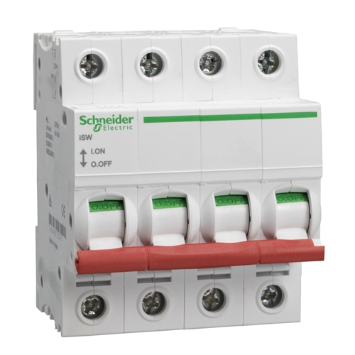 SCHNEIDER 4 POLE 125A SWITCH