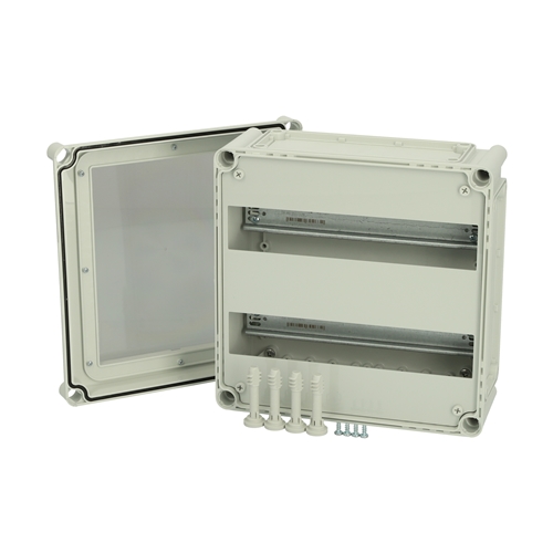 Fibox Flanged Base with screws for mounting