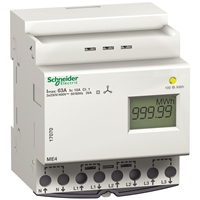 SCHNEIDER ME4 KILOWATT-HOUR METER 63A