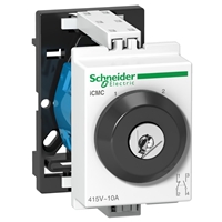 SCHNEIDER 2 POSITIONS WITH KEY SWITCH ICMC 10A 2P