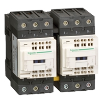 SCHNEIDER 3P REVERSING CONTACTOR 440V 65A 24V