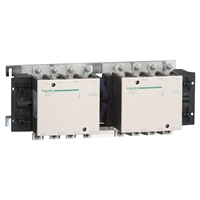 SCHNEIDER 4-POLE CHANGEOVER CONTACTOR PAIR 200A