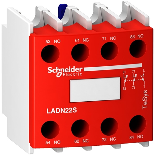 SCHNEIDER AUX 2NO 2NC RED