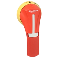 SCHNEIDER EXTERNAL FRONT HANDLE RED 100-400A