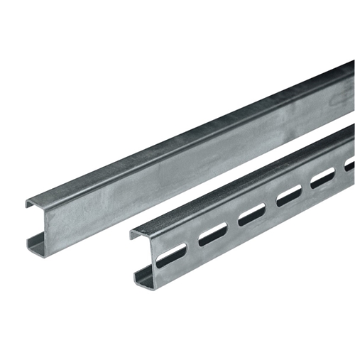 SCHNEIDER C20 RAIL 2M 21X11X10 DRILLED (PK=20)