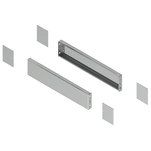 SCHNEIDER side plinth - H100 D400 stainless steel