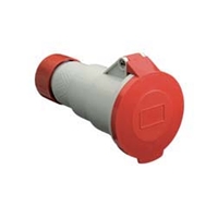 ILME 16A 415V 4PIN COUPLER RED IP44