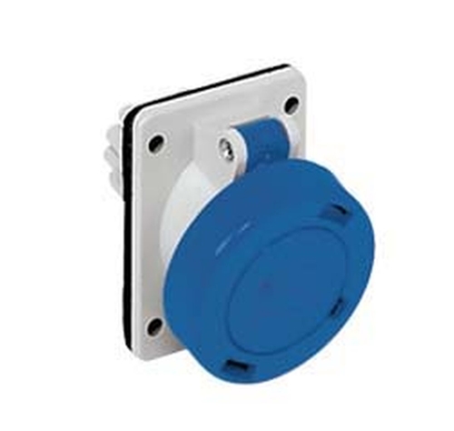 ILME SOCKET 16A 240V 2P+E PANEL MOUNT IP67