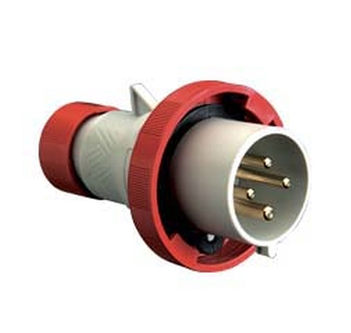 ILME 32A 4PIN PLUG IP67 415V RED