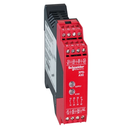 SCHNEIDER SAFE MODE ESTOP RELAY 24VAC/DC