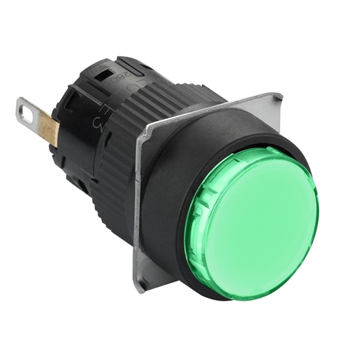 SCHNEIDER CIRC LIGHT GREEN 24V  IP65 16MM