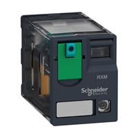 SCHNEIDER MIN RELAY 2CO 8PIN WITH LED 24VDC