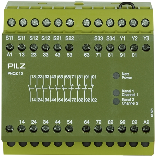 PILZ (774009) SAFETY RELAY 6N/O+4N/C