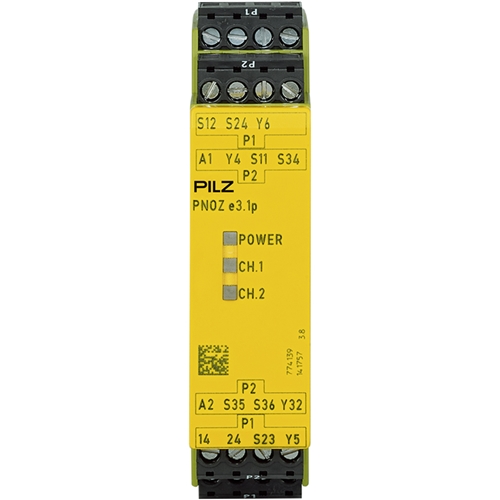 PILZ (PNOZ E3.1P 24VDC 2SO) RELAY