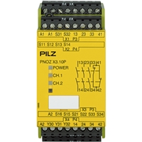 PILZ AUTO RESET E/STOP RELAY 3NO, 1NC,