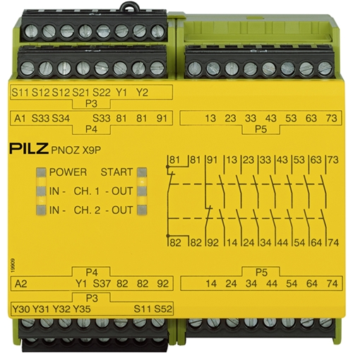 PILZ (777609) PNOZ SAFETY RELAY