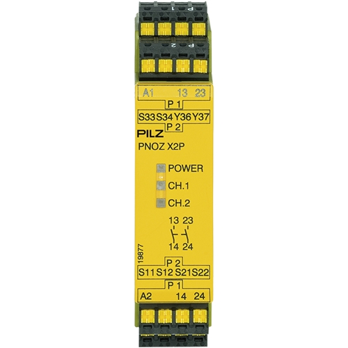 PILZ (787303) E-STOP RELAY 24V AC/DC 2N/O