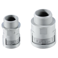 PMA IP66 GREY M16 STRAIGHT CONNECTOR