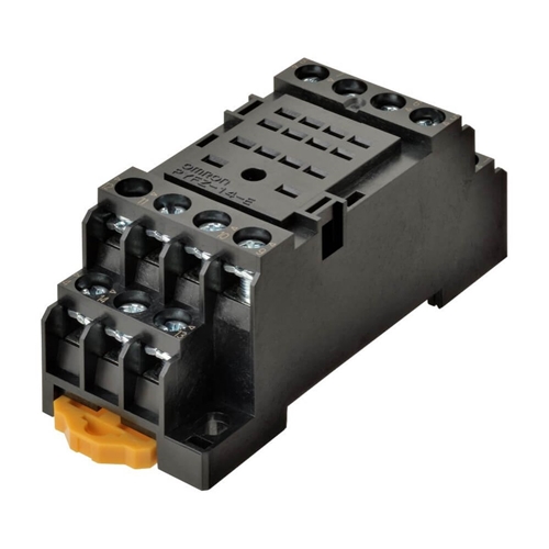 OMRON 4 P RELAY BASE SOCKET 6A DIN RAIL