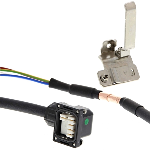 OMRON 1S series servo motor power cable