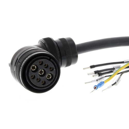 Omron G5 Series Servo Motor power cable,10m,braked