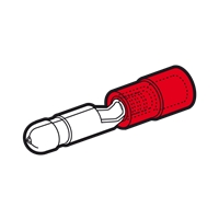 CEMBRE INS.BULLETT CONNECTOR RED