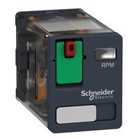 Schneider Electric Power plug-in relay, 15 A, 2 CO