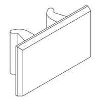 SCHNEIDER 128 BLANK LABELS FOR RSLZ SOCKET