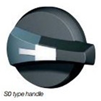 SOCOMEC HANDLE BLACK IP65 S0 TYPE