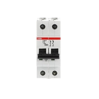 ABB S200 MCB 2P TYPE C 25KA 6A PRO-M