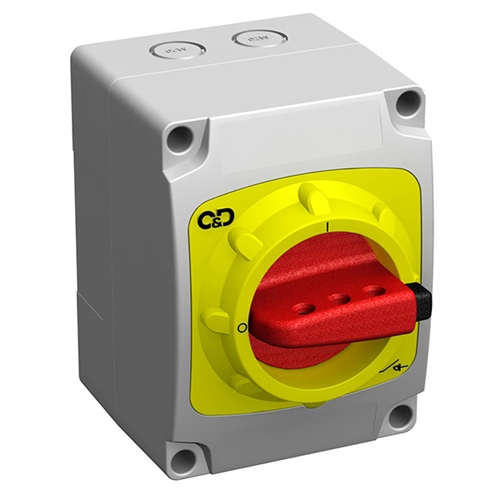 CRAIG & DERRICOTT 40A 6P MOULDED