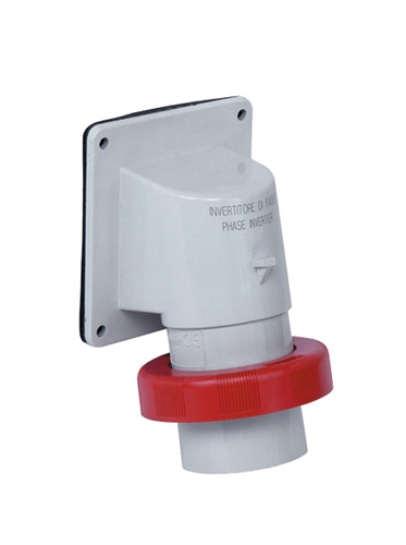 ILME PLUG BULKHEAD MOUNTING 5PIN 32A 415V IP67