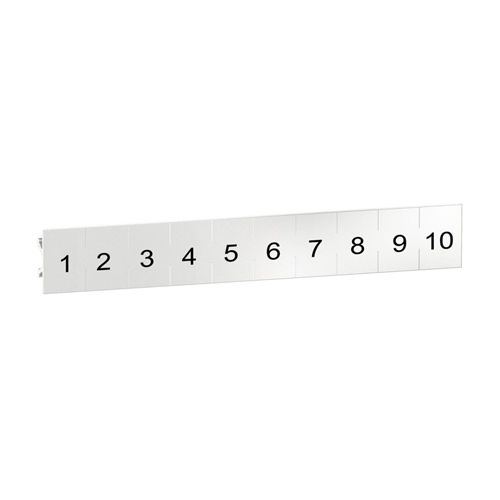 Schneider Electric Clip-in Legends, Numbered strip