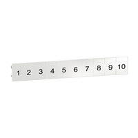 Schneider Electric Clip-in Legends, Numbered strip