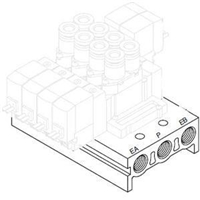 SMC 8 STATION MANIFOLD