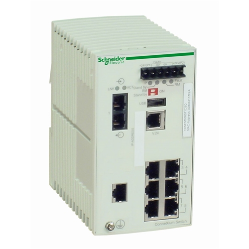 Schneider Electric ConneXium Managed Switch - 7 po
