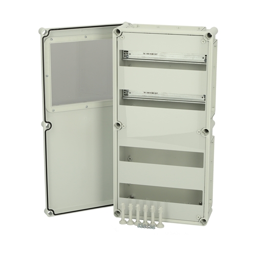 Fibox Flanged Base with screws for mounting