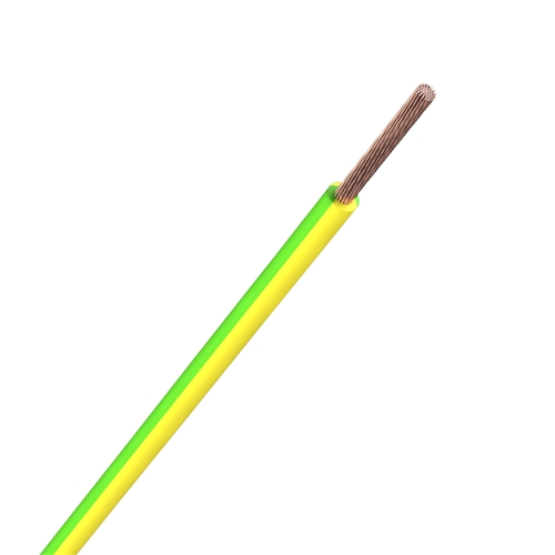 TRI-RATED CABLE 24/0.20 GREEN/YELLOW