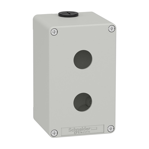 SCHNEIDER EMPTY GREY 2 HOLES CONTROL BOX