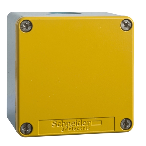 Schneider Electric Control station, yellow, zinc a