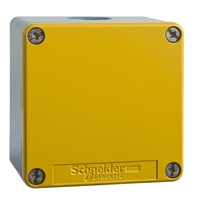 Schneider Electric Control station, yellow, zinc a