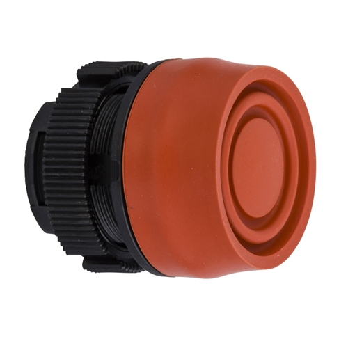 SCHNEIDER BOOTED PLASTIC PUSHBUTTON RED