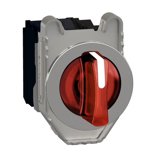 SCHNEIDER FLUSH MOUNTED RED ILLUMINATED SELECTOR