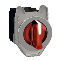 SCHNEIDER FLUSH MOUNTED RED ILLUMINATED SELECTOR