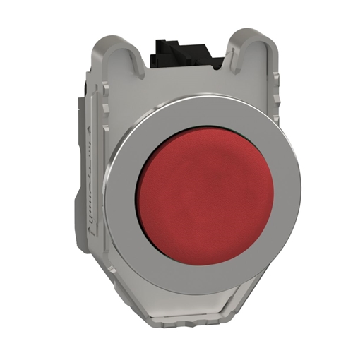 SCHNEIDER FLUSH MOUNTED RED PROJECTING PUSHBUTTON