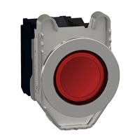 SCHNEIDER FLUSH MOUNTED RED ILLUMINATED PUSHBUTTON